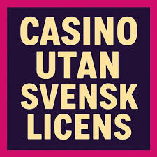 Casinos utan svensk licens Bästa platserna att spela på 10 euro